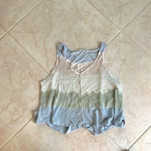 Knit Tie Dye Tank Top